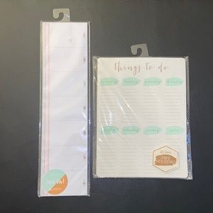 🆕 Organizer - Days Of The Week Planner / Task Pads - Organization